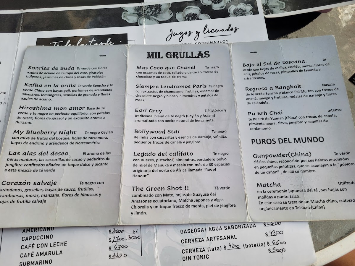 Menu - Coffe & Tea Co. photo 2