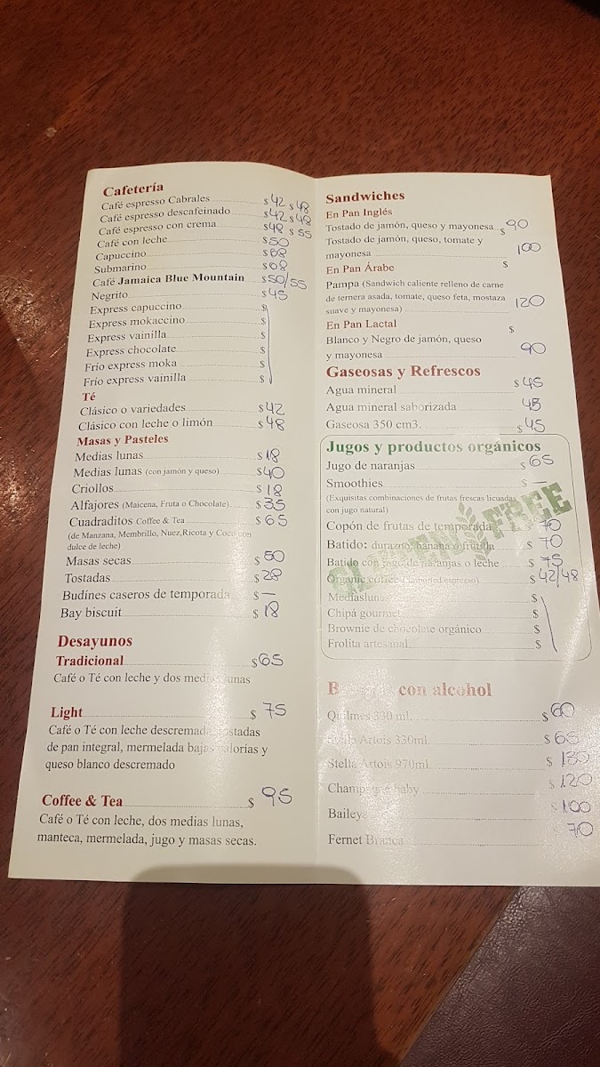 Menu - Coffe & Tea Co. photo 3