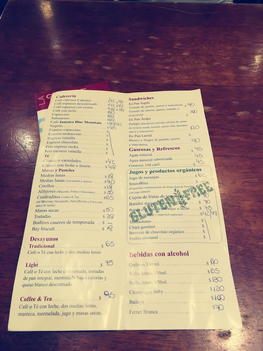 Menu - Coffe & Tea Co. photo 4